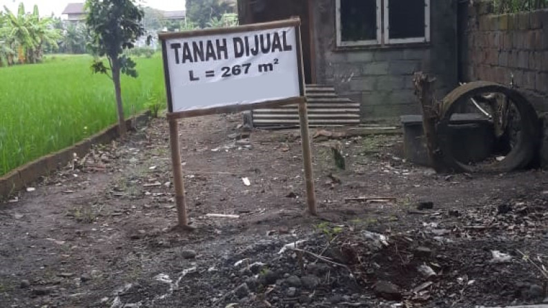 TANAH SELUAS 267 METER PERSEGI, DI DEMAK IJO, RINGROAD BARAT