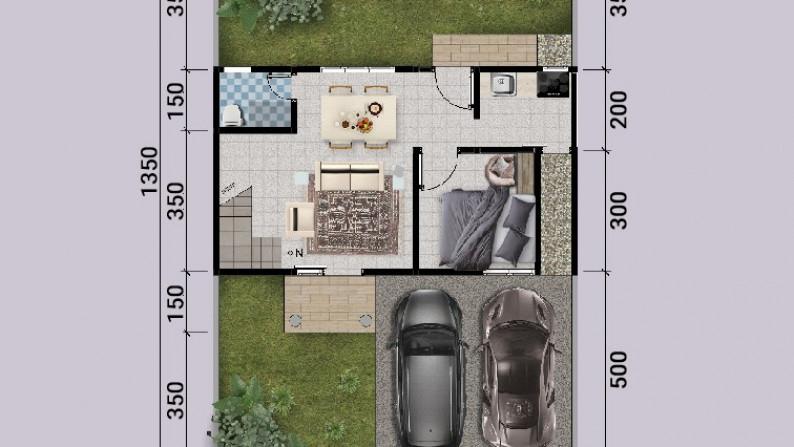 2 UNIT RUMAH CANTIK SIAP BANGUN DI JL GITO - GATI, SLEMAN
