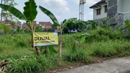 TANAH PEKARANGAN 566 METER PERSEGI, DI JL DAMAI, SLEMAN