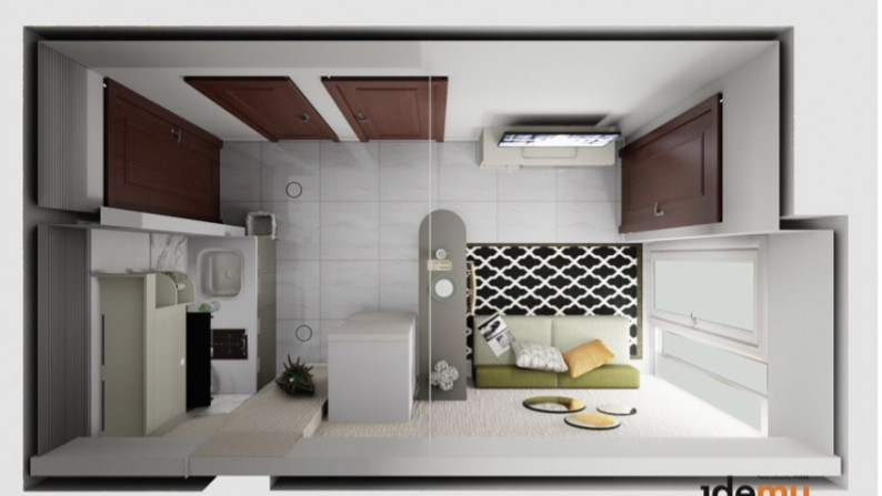 APARTMENT EMERALD 2BR DI BINTARO JAYA FULLY FURNISHED #ANN