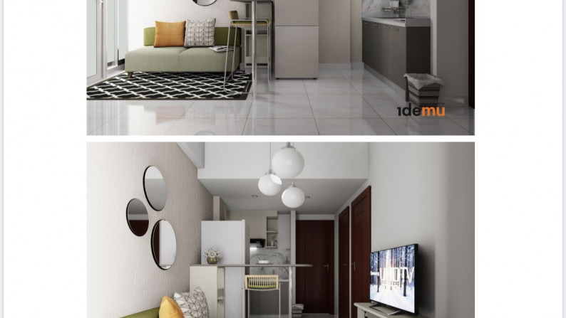 APARTMENT EMERALD 2BR DI BINTARO JAYA FULLY FURNISHED #ANN