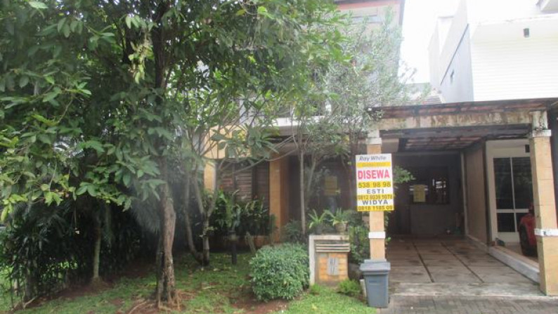 disewa rumah rapih, strategis, murah, siap huni, Green Cove BSD City, tengah kota, pusat bisnis