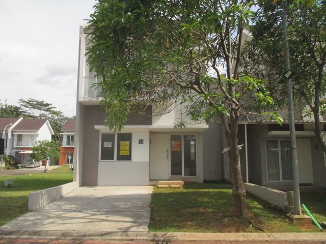 dijual rumah di serpong lagoon cluster aquatic, strategis, murah, siap huni