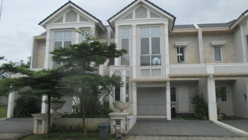 disewa min. 1 tahun rumah siap huni, murah strategis, di greenwich park cluster whitsand, bsd city