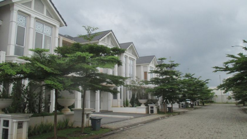 disewa min. 1 tahun rumah siap huni, murah strategis, di greenwich park cluster whitsand, bsd city