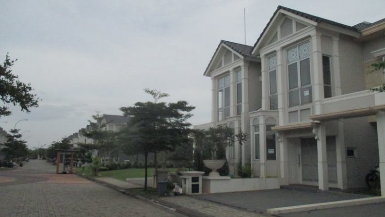 disewa min. 1 tahun rumah siap huni, murah strategis, di greenwich park cluster whitsand, bsd city