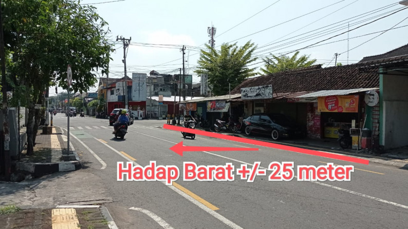 RUMAH/RUANG USAHA DI JL MELATI WETA, DEKAT STADION MANDALA KRIDA, YOGYAKARTA