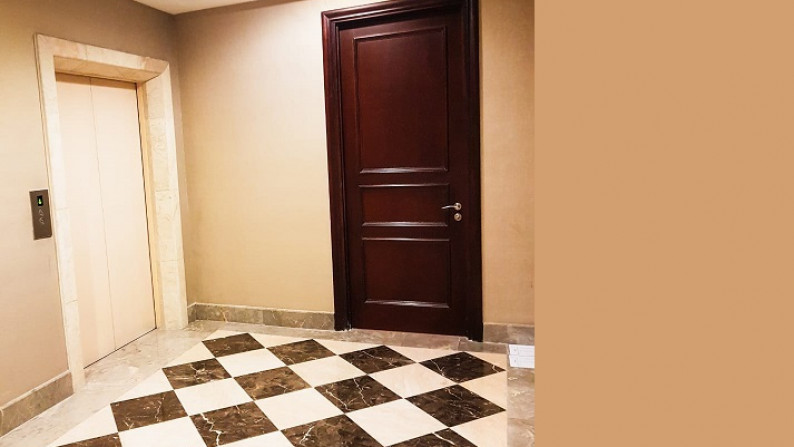 dijual apartemen strategis di area jalan iskandar muda permata hijau jalan arteri bellezza residence jakarta selatan, type 2 BR, siap huni