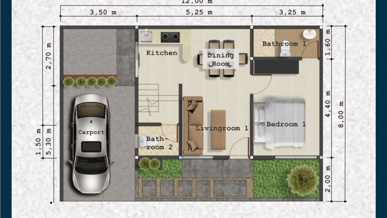 RUMAH BARU DENGAN DESAIN MODERN MINIMALIS, DI JL JAMBON TENGAH, TEGALREJO, YOGYA