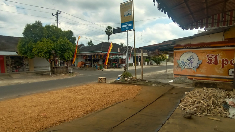 RUKO 1LANTAI DI KAWASAN PASAR PONJONG, GUNUNG KIDUL