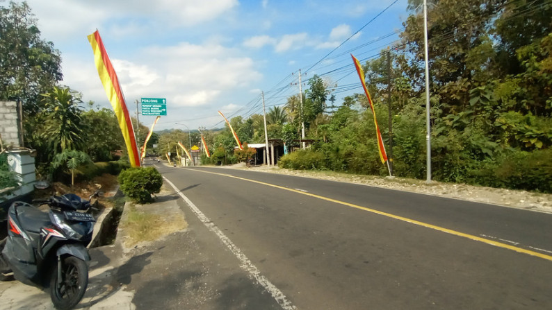 TANAH PEKARANGAN SELUAS 1127 METER PERSEGI, DI JL WONOSARI-WONOGIRI, GK