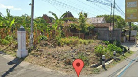 TANAH 540 METER PERSEGI, COCOK UNTUK USAHA, DI JL WONOSARI KM 12