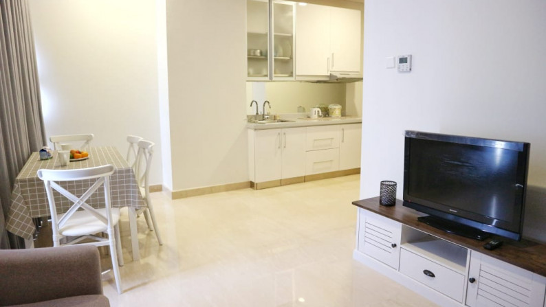 Apartemen Sudirman Suites, Furnish, Luas  59,93m2