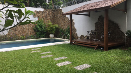 RUMAH MEWAH, NYAMAN, MINIMALIS DENGAN SWIMMING POOL DI BINTARO JAYA SEKTOR 9 #ANN