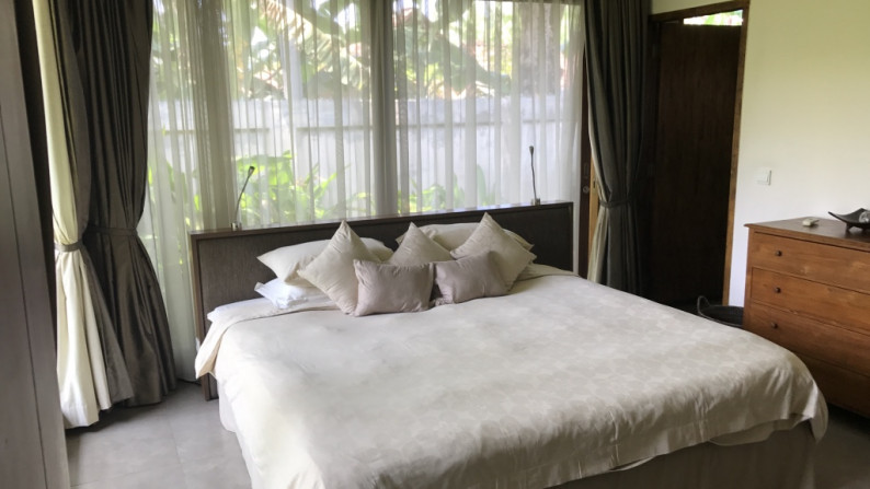 For sale 4 bedrooms luxury villa with spacious garden at Sanur.