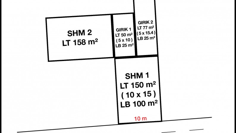 Rumah + Kavling, bagus dan siap huni *0028-DEI*