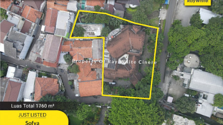 Cilandak, luas 1760 belakang highscope, harga hitung tanah murah