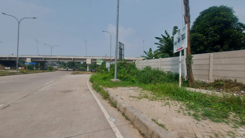 Brigif Raya, depan pintu tol Brigif Desari luas 1297 m