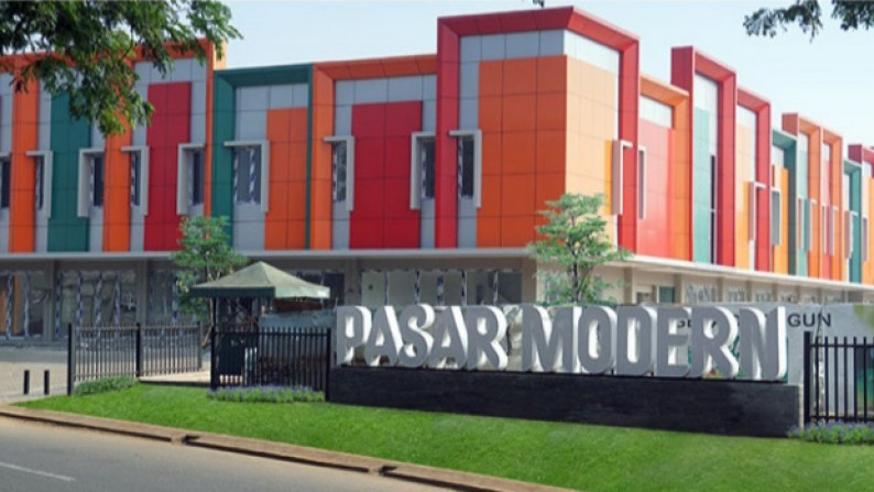 Kios Strategis Di Pinggir Jl Pasar Modern Graha Raya Bintaro