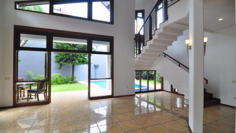 disewa minimal 1 tahun rumah besar di taman giri loka bsd city, hanya 350jt-an, strategis, siap huni