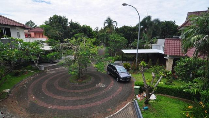 disewa minimal 1 tahun rumah besar di taman giri loka bsd city, hanya 350jt-an, strategis, siap huni