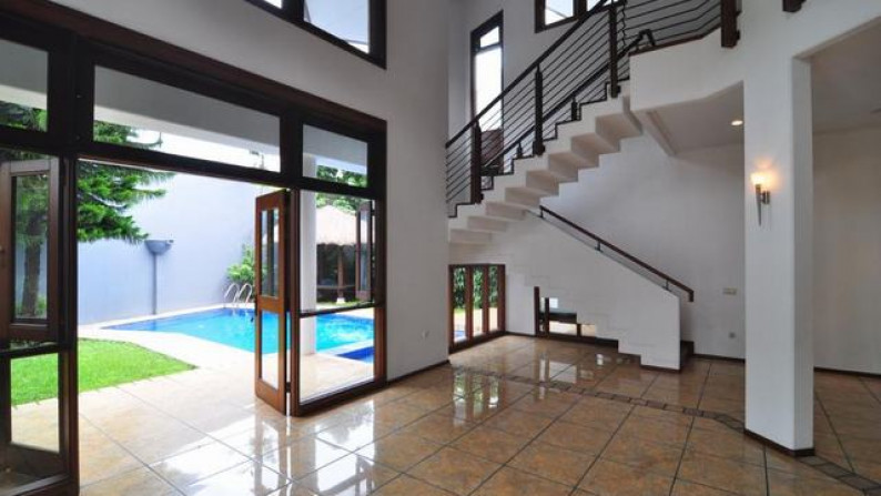 disewa minimal 1 tahun rumah besar di taman giri loka bsd city, hanya 350jt-an, strategis, siap huni
