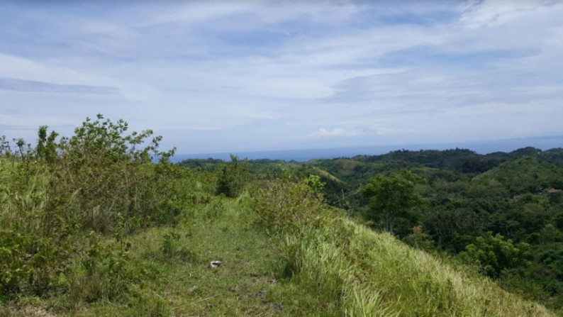 Kavling view bagus cocok untuk resort