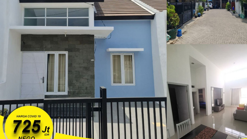 Dijual Rumah Baru Gress di Graha Dhika, Juanda, Sidoarjo