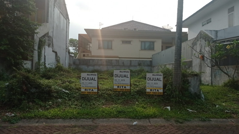 Dijual Kavling di cendana golf Lippo Karawaci Tangerang