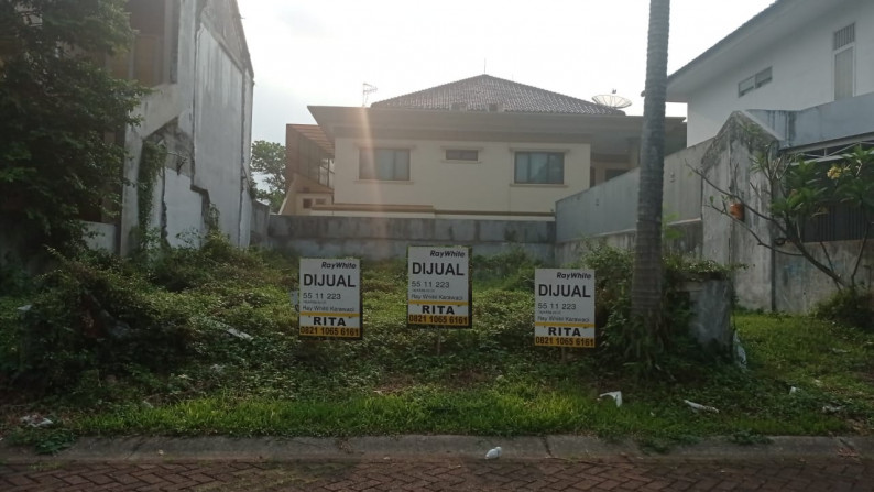 Dijual Kavling di cendana golf Lippo Karawaci Tangerang