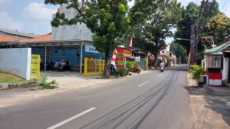 RUMAH TUA DI CIRACAS, JAKARTA TIMUR, HITUNG TANAH SAJA, COCOK BUAT USAHA RUMAH KOS, FOOD COURT, SHM