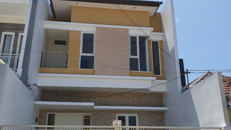 Dijual Rumah Baru 2 lantai SHM di Nirwana Eksekutif, Surabaya