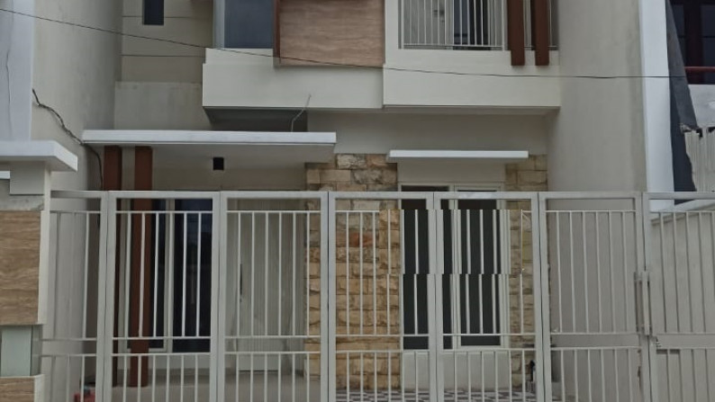 Dijual Rumah 2 Unit Jejer di Villa Kalijudan Indah, Surabaya