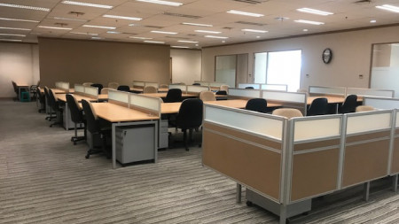 Office Equity Tower 500m2, fully furnished, ready to occupied, corner unit, view bagus!