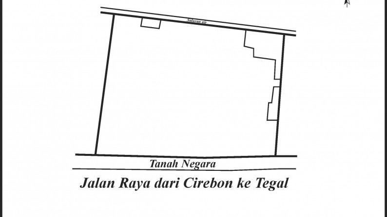 POM Bensin, akses startegis, jalan besar dan strategis *0040-PAU*