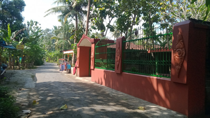 RUMAH TINGGAL DILINGKUNGAN YANG ASRI COCOK UNTUK PENSIUNAN, DI DAERAH SRANDAKAN, BANTUL