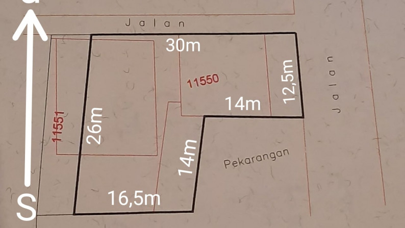 Tanah Dan Bangunan Strategis  Dekat Pasar Niten Jalan Bantul Yogyakarta