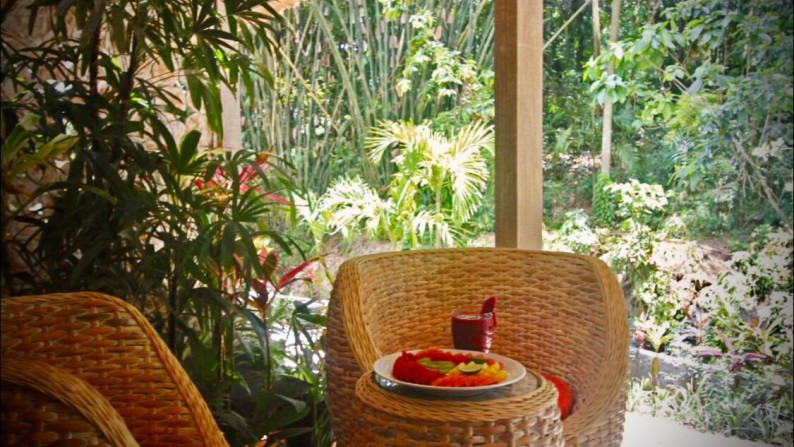 Tranquil 1 Bedroom Suites 240m2  in a Chic Boutique Resort 1436m2 only 7 minutes to Canggu Beaches