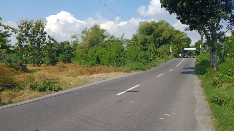 TANAH SELUAS 500 METER PERSEGI DI JL SULTAN AGUNG, PLERET, BANTUL