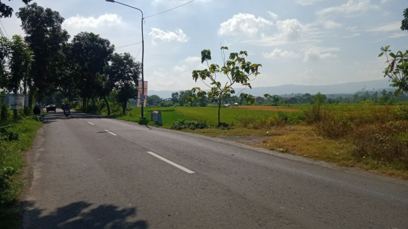 TANAH SELUAS 500 METER PERSEGI DI JL SULTAN AGUNG, PLERET, BANTUL