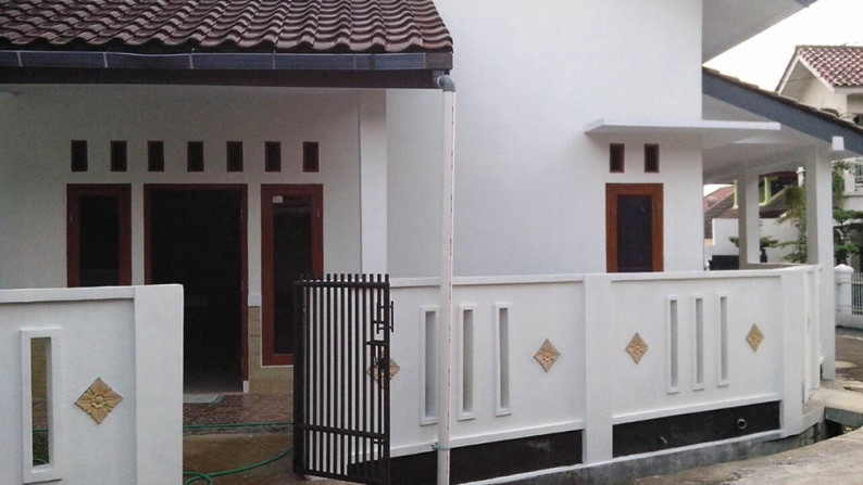 Rumah di Perumahan Taman Cimangu, Flamboyan, Bogor Luas 8x17,25m2