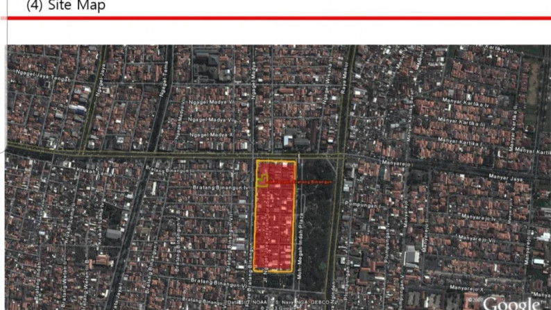 Di Sewakan Komersial area dI KOMPLEK RUKO RMI - Surabaya Timur