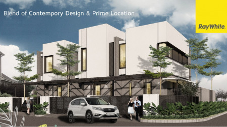 Dijual Rumah Hook 2 lantai di Darmo Harapan Indah, Surabaya