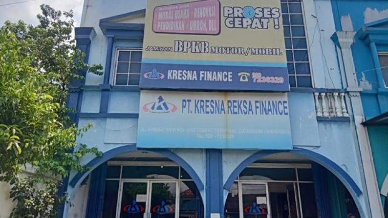 dijual harga BU ruko strategis hadap jalan raya semua, cocok untuk usaha atau resto di jalan ahmad yani bandung siap huni