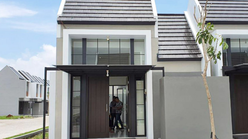 Rumah Baru Gress!! di Grand Sunrise Menganti, Minimalis, Row Jalan Lebar, Cocok untuk pasutri muda, Siap Huni
