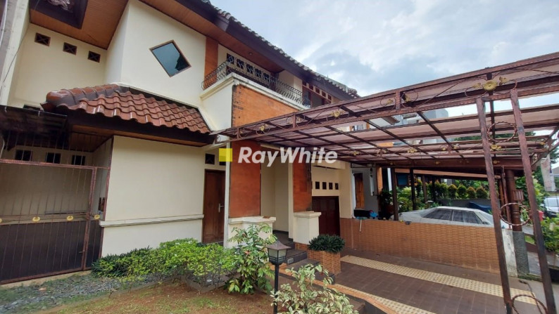 For Sale: Rumah Balinese Style Dalam Komplek Asri Bali View Cirendeu