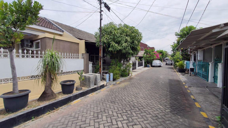 Rumah di Rungkut Mapan Barat, Bagus + Terawat, Raw Jalan Lebar, Siap Huni - TAN -