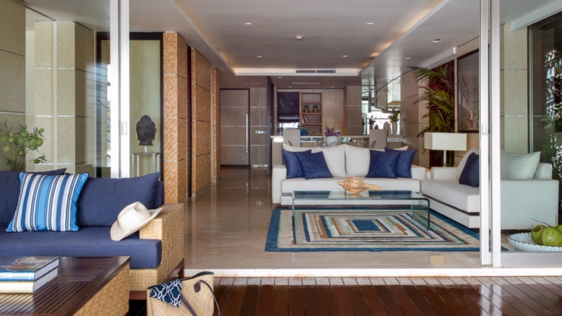 Two Bedroom Luxury Oceanfront Apartment in Echo Beach, Canggu