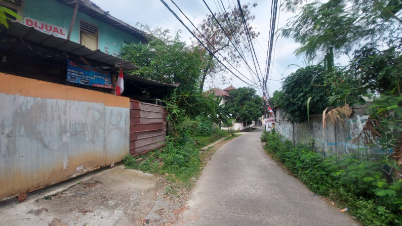 Pangkalan Jati tanah luas 484 m dekat dengan tol andara dan pondok labu