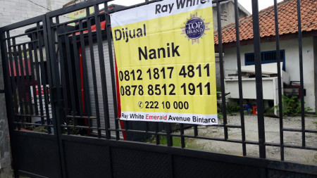 Dijual Kavling daerah Ciputat sawah baru, Tangerang Selatan